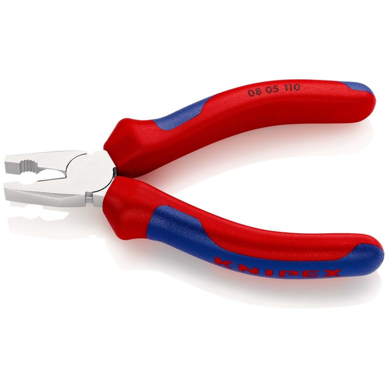 Knipex-Tangen.nl | Mini-Kombitang 08 05 110 KNIPEX-verchroomd | 08 ...