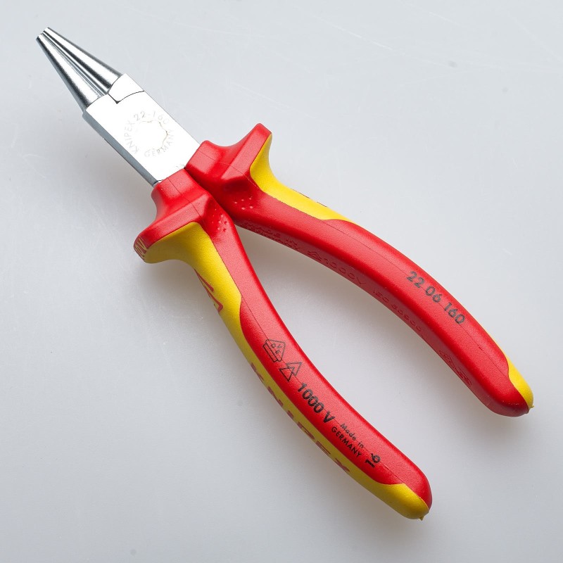 Knipex-Tangen.nl | Rondbuigtang 22 06 160 VDE KNIPEX | 22 06 160