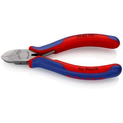 Knipex-Tangen.nl | Zijsnijtang voor kunststof 72 02 125 KNIPEX | 72...