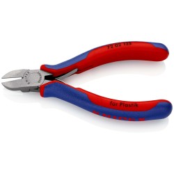 Knipex-Tangen.nl | Zijsnijtang voor kunststof 72 02 125 KNIPEX | 72...