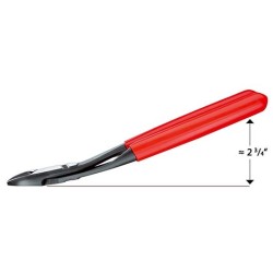 Kracht-zijsnijtang 74 21 200 KNIPEX 200 mm