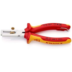 Knipex-Tangen.nl | Striptang 11 06 160 T VDE KNIPEX met bevestiging...