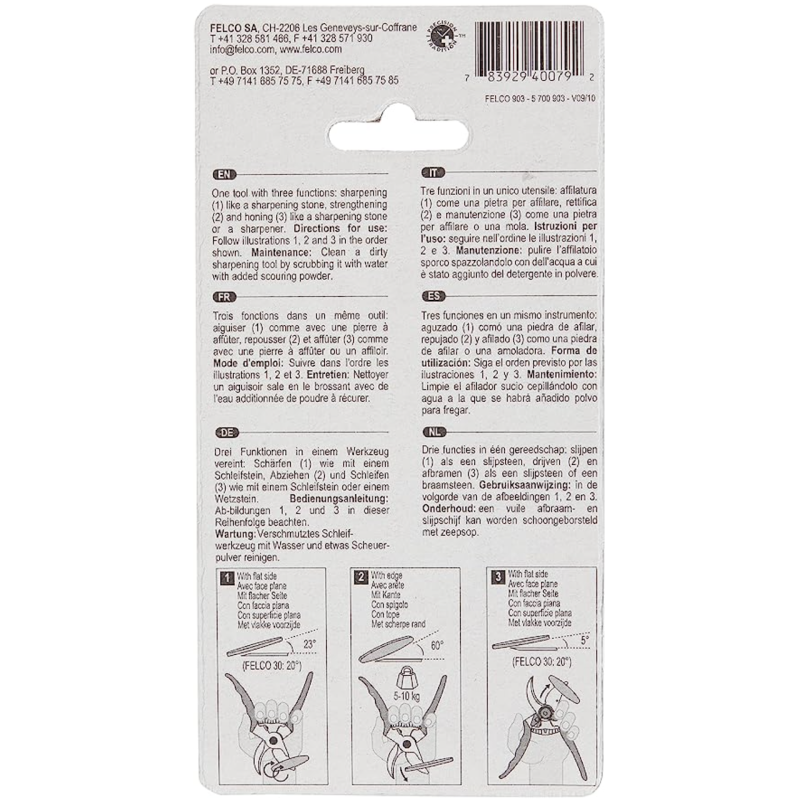 Knipex-Tangen.nl | FELCO 903 Slijpsteen voor snoei-gereedschap | 903