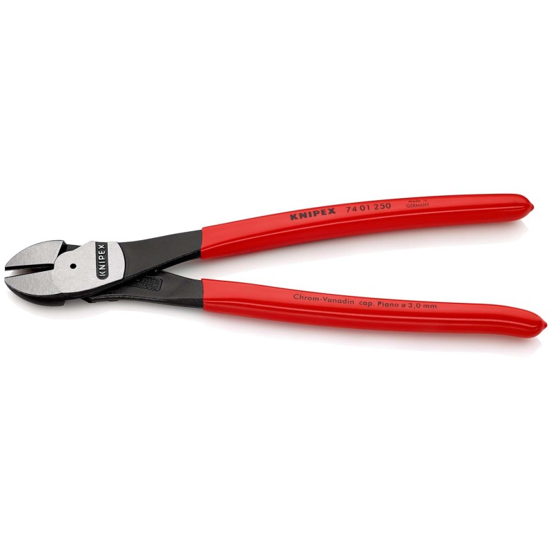 Knipex-Tangen.nl | Kracht-zijsnijtang 74 01 250 KNIPEX | 74 01 250