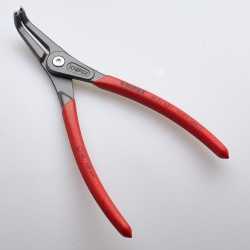 Knipex-Tangen.nl | Precisie-borgveertang 49 21 A31 gebogen KNIPEX |...