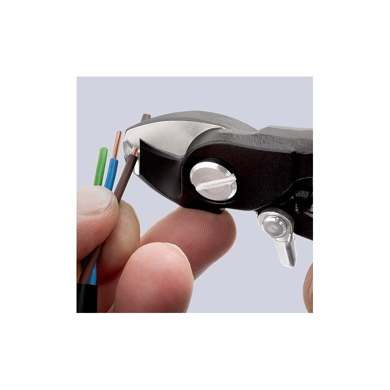 Knipex-Tangen.nl | Kabelschaar 95 41 165 KNIPEX met veer en grendel...