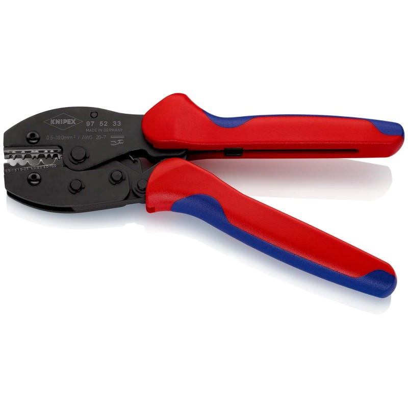 Knipex-Tangen.nl | PreciForce® Krimptang 97 52 33 KNIPEX | 97 52 33