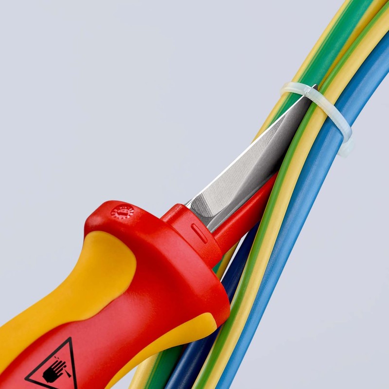Knipex-Tangen.nl | Kabelmes 98 54 met lemmetrug VDE KNIPEX | 98 54