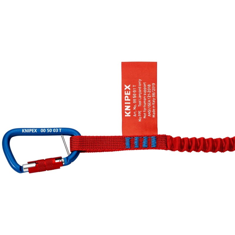 Knipex-Tangen.nl | Karabijnhaken voor vanglijn 00 50 03 T BK KNIPEX...