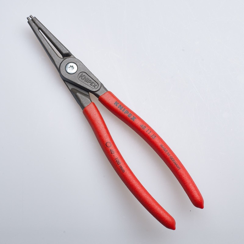 Knipex-Tangen.nl | Precisie-borgveertang 48 11 J3 recht KNIPEX | 48...