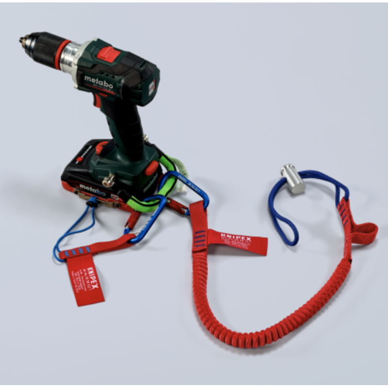 Knipex-Tangen.nl | Vanglijn met karabijnhaak 00 50 12 T BK KNIPEX |...