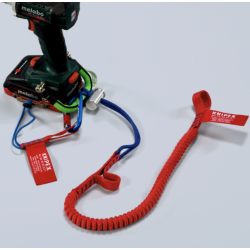 Knipex-Tangen.nl | Vanglijn met karabijnhaak 00 50 12 T BK KNIPEX |...