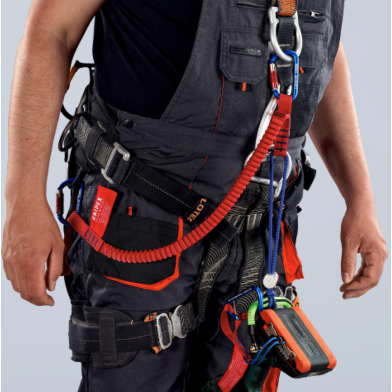 Knipex-Tangen.nl | Vanglijn met karabijnhaak 00 50 12 T BK KNIPEX |...