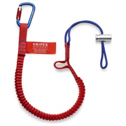 Knipex-Tangen.nl | Vanglijn met karabijnhaak 00 50 12 T BK KNIPEX |...