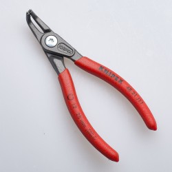 Knipex-Tangen.nl | Precisie-borgveertang 48 21 J11 gebogen KNIPEX |...