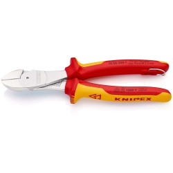 Knipex-Tangen.nl | Kracht-zijsnijtang 74 06 200 T VDE KNIPEX met be...