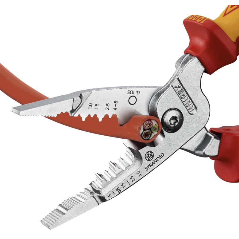 Knipex-Tangen.nl | Elektro Installatietang 13 76 200 ME VDE KNIPEX ...