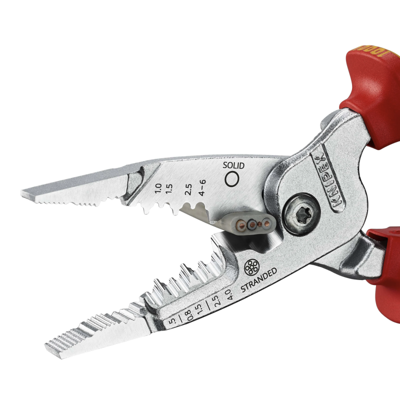 Knipex-Tangen.nl | Elektro Installatietang 13 76 200 ME VDE KNIPEX ...