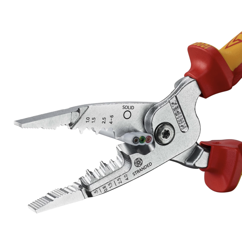 Knipex-Tangen.nl | Elektro Installatietang 13 76 200 ME VDE KNIPEX ...