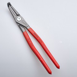 Tang grijs geatramenteerd, grepen met PVC bekleed