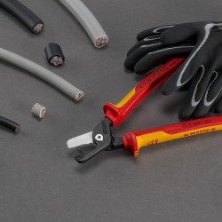 Knipex-Tangen.nl | Kabelschaar KNIPEX StepCut® XL 95 18 225 VDE | 9...