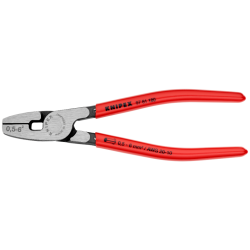 Knipex-Tangen.nl | Adereindhuls krimptang met voorinvoering 97 71 1...