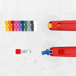 Knipex-Tangen.nl | KnipeXtend ColorCode Clips wit (10 stuks) 006110...