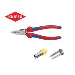 Knipex-Tangen.nl | Adereindhuls krimptang 97 72 180 KNIPEX | 97 72 180