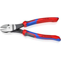 Knipex-Tangen.nl | Kracht-zijsnijtang 74 02 200 KNIPEX 200 mm | 74 ...