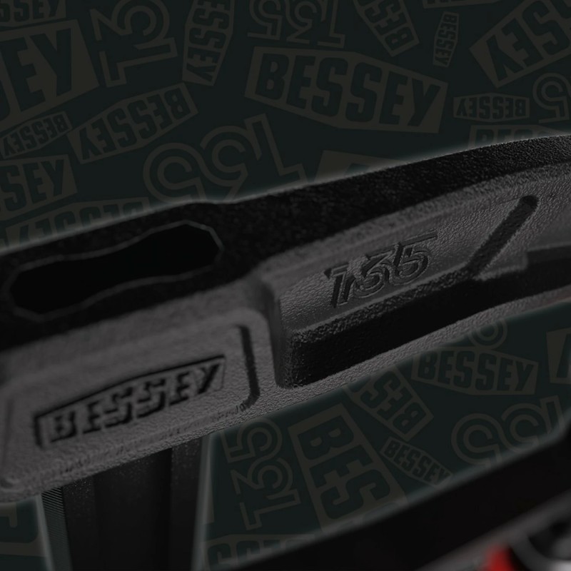 Bessey Smeedijzeren Jubileum klemmenset TG25  4008158050935