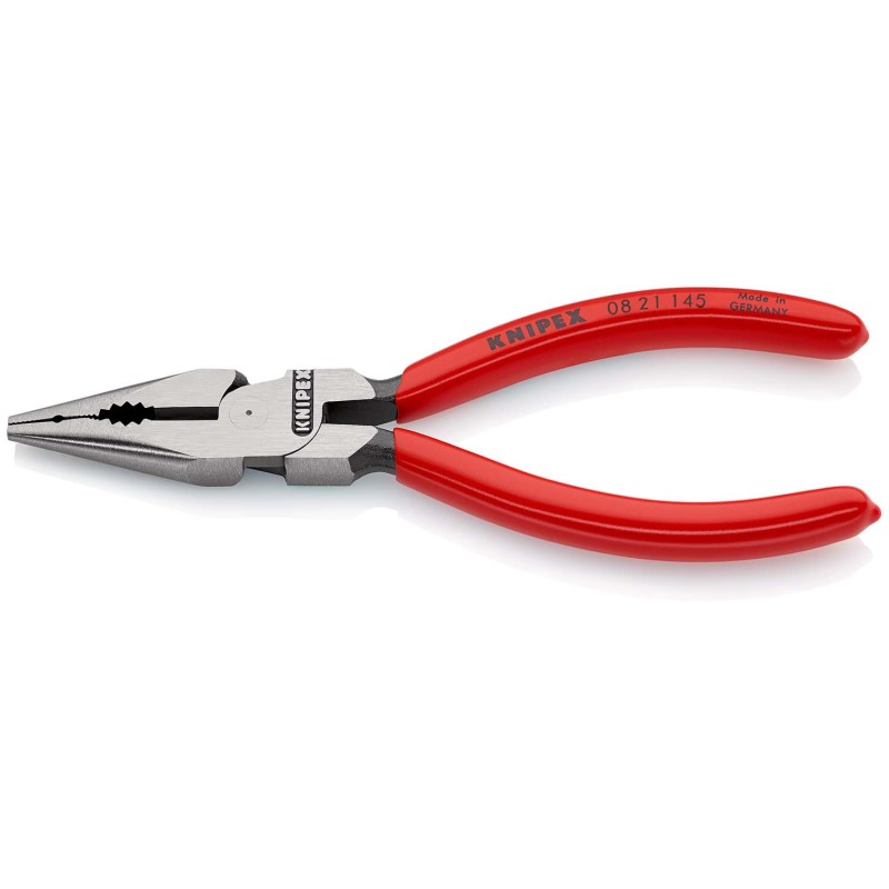 Knipex-Tangen.nl | Spitse kombitang 08 21 145 KNIPEX-Geatramenteerd 4003773078951