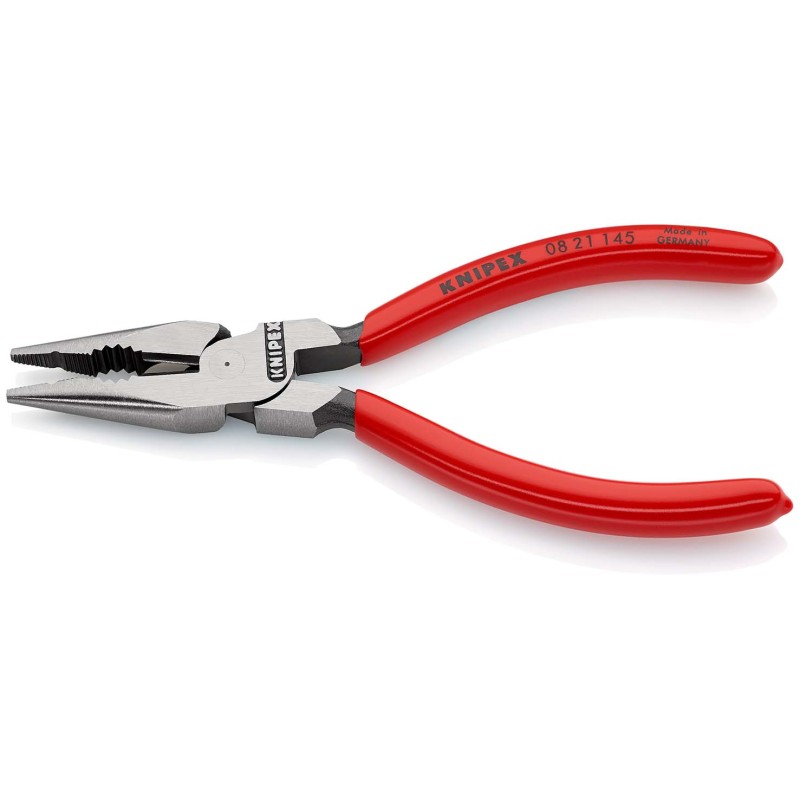 Knipex-Tangen.nl | Spitse kombitang 08 21 145 KNIPEX-Geatramenteerd 4003773078951