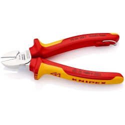 Knipex-Tangen.nl | Zijsnijtang 70 06 160 T VDE KNIPEX met bevestigi...