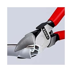 Knipex-Tangen.nl | Zijsnijtang voor kunststof 72 01 160 KNIPEX 4003773041245