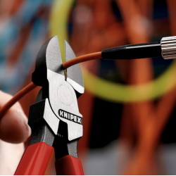 Knipex-Tangen.nl | Zijsnijtang voor glasvezelkabel 72 51 160 KNIPEX 403773028031
