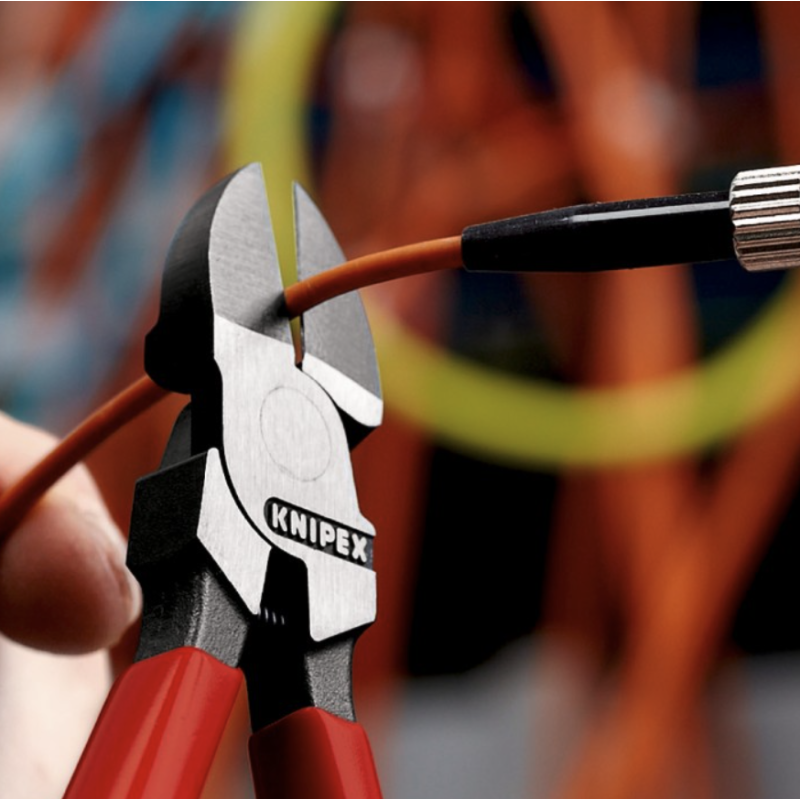 Knipex-Tangen.nl | Zijsnijtang voor glasvezelkabel 72 51 160 KNIPEX 403773028031