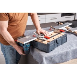 Knipex-Tangen.nl | BESSEY STC-HH50 Horizontale snelspanner met open arm en basisplaat 4008158036755