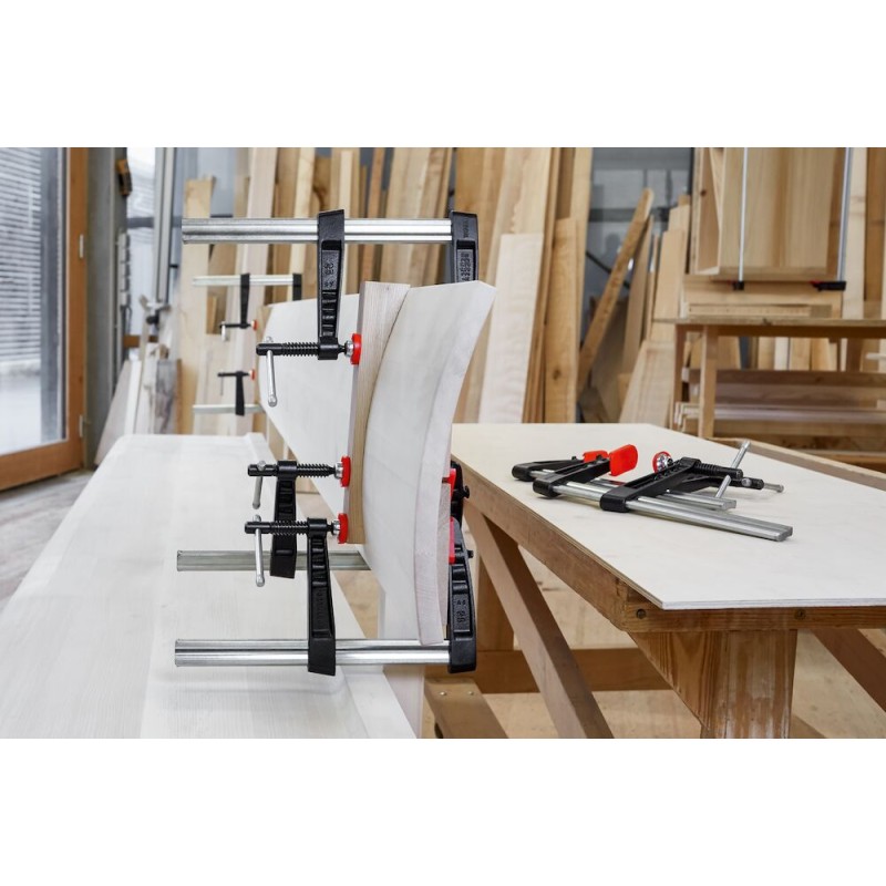 BESSEY TG60S12 Lijmtang 600 mm met houten handgreep 4008158010779