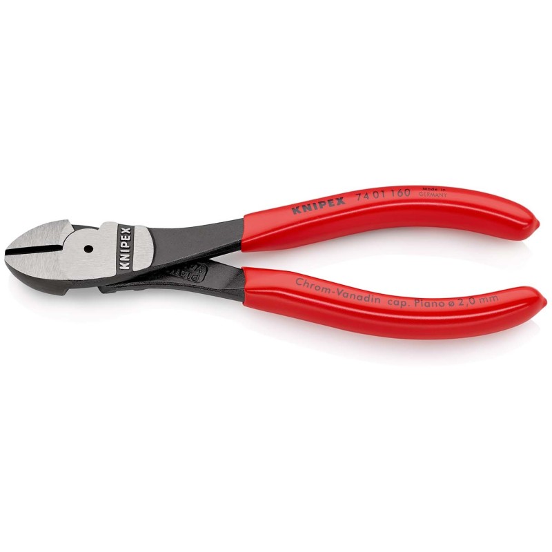 KNIPEX Kracht-zijsnijtang 74 01 200