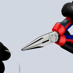 Knipex-Tangen.nl | Platspitse tang met zijsnijder (radiotang) 25 02... Knipex-Tangen.nl | Platspitse tang met zijsnijder (radiotang) 25 02...