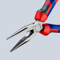 Knipex-Tangen.nl | Platspitse tang met zijsnijder (radiotang) 25 02... Knipex-Tangen.nl | Platspitse tang met zijsnijder (radiotang) 25 02...