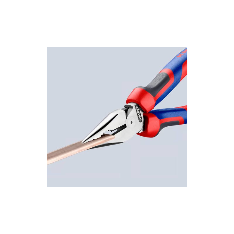 Knipex-Tangen.nl | Spitse kombitang 08 22 185 KNIPEX-Geatramenteerd...