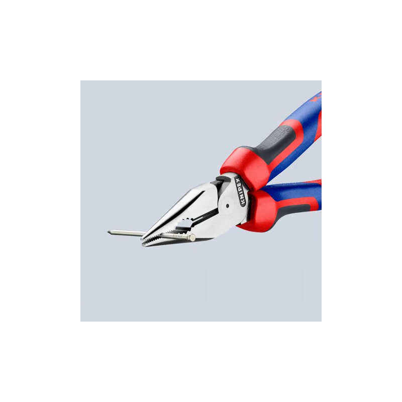 Knipex-Tangen.nl | Spitse kombitang 08 22 185 KNIPEX-Geatramenteerd...