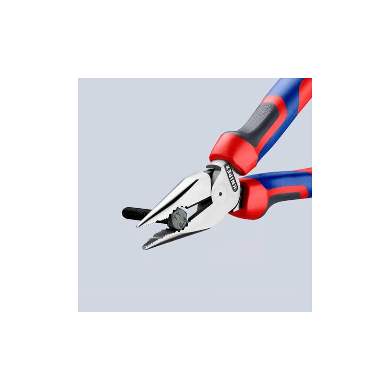 Knipex-Tangen.nl | Spitse kombitang 08 22 185 KNIPEX-Geatramenteerd...