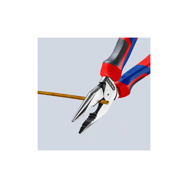 Knipex-Tangen.nl | Spitse kombitang 08 22 185 KNIPEX-Geatramenteerd...