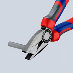 Knipex-Tangen.nl | Kombitang 03 02 180 KNIPEX | 03 02 180