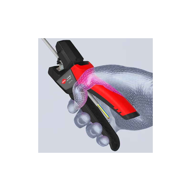 Knipex-Tangen.nl | Automatische ontmantelingstang 12 74 180 KNIPEX ...