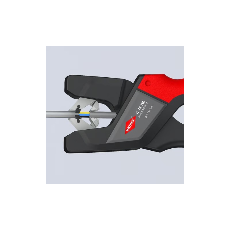 Knipex-Tangen.nl | Automatische ontmantelingstang 12 74 180 KNIPEX ...