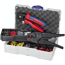 KNIPEX Adereindhuls-assortiment in box incl. tangen 97 90 10