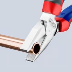 Knipex-Tangen.nl | Kracht-Kombitang 02 05 200 KNIPEX-verchroomd | 0...
